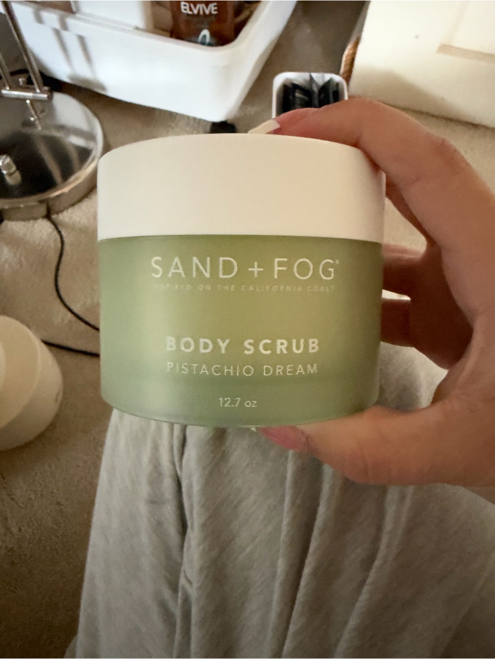 Sand and fog Pistachio Dream Body Scrub – Green